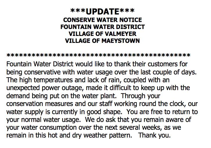 notice water notice